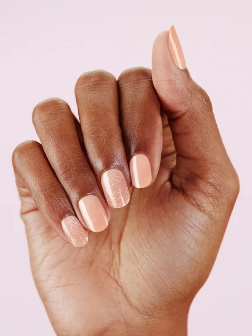 Dashing Diva Glaze Semi-Cured Gel Nails- Velvet Blush, NEW - Picture 4 of 6